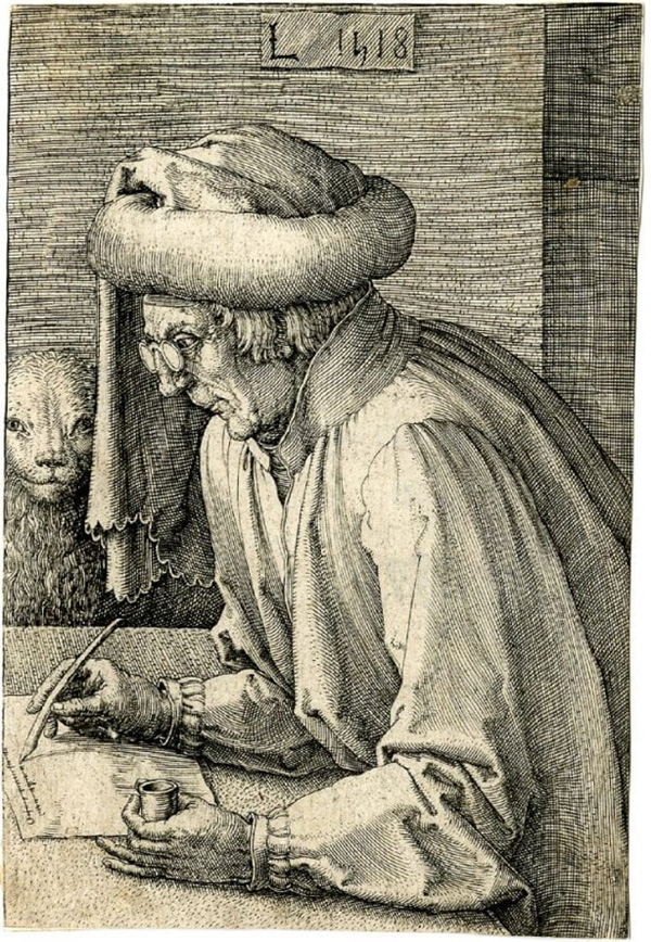 saint mark writing his gospel